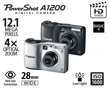 Canon Powershot A1200 digital camera